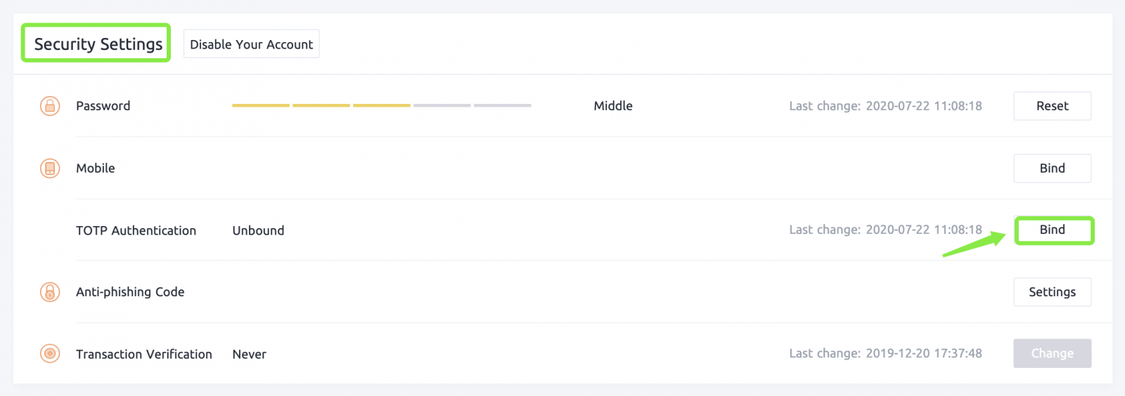 How to bind Google Authenticator in CoinEx