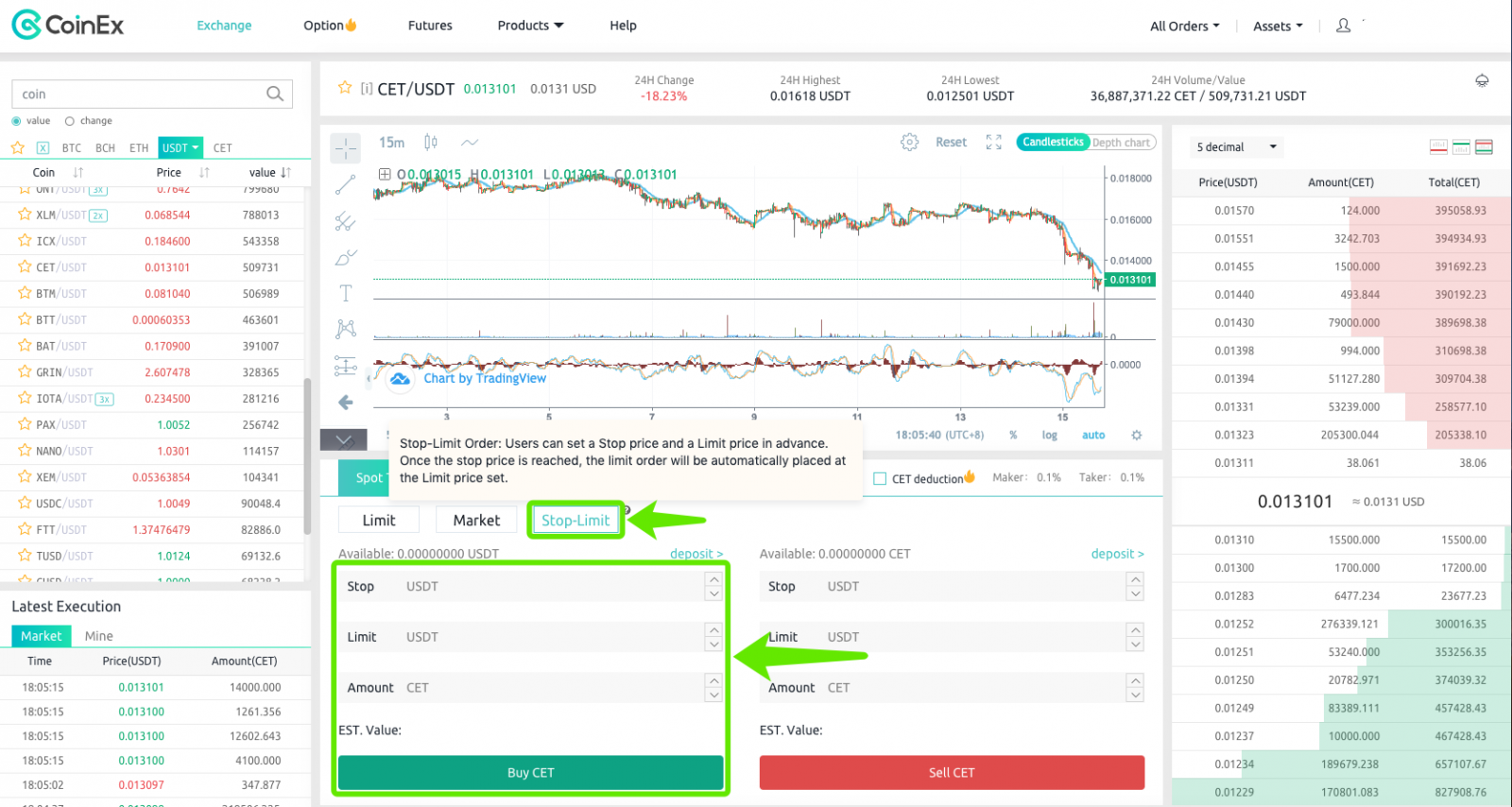 How to Login and start Trading Crypto at CoinEx