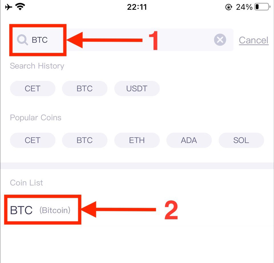 How To Deposit in CoinEx