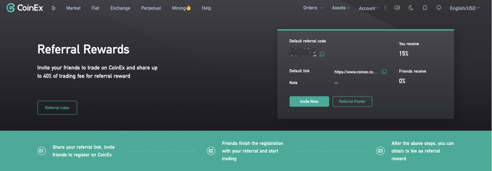 How to Join Affiliate Program and become a Partner in CoinEx
