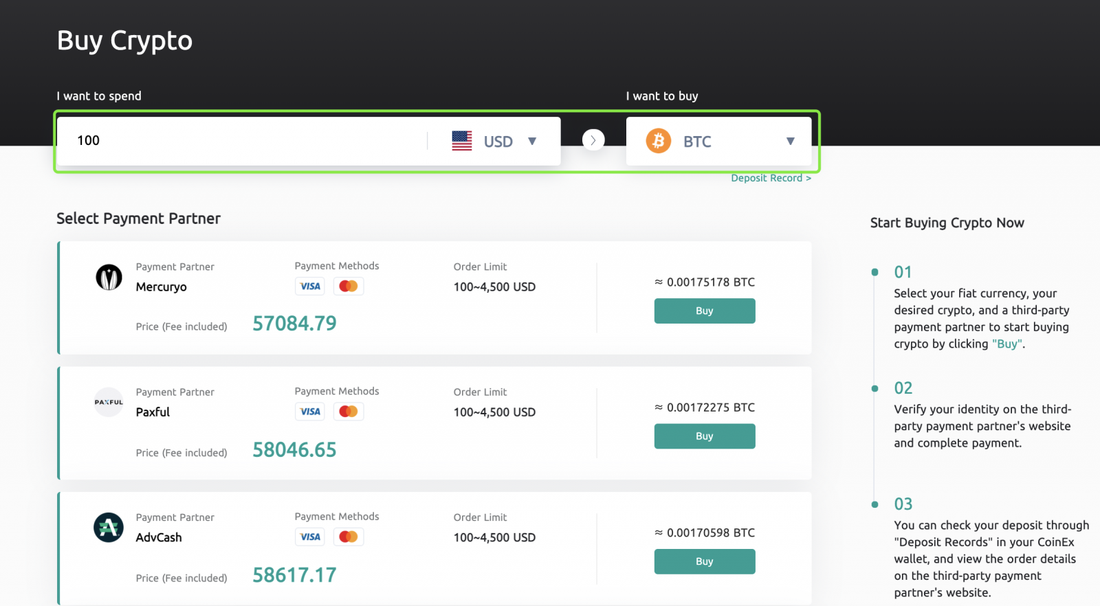 CoinEx හි AdvCash මගින් Crypto මිලදී ගන්නේ කෙසේද CoinEx හි AdvCash මගින් Crypto මිලදී ගන්නේ කෙසේද