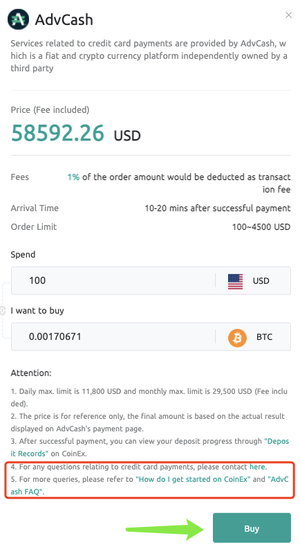 CoinEx හි AdvCash මගින් Crypto මිලදී ගන්නේ කෙසේද CoinEx හි AdvCash මගින් Crypto මිලදී ගන්නේ කෙසේද