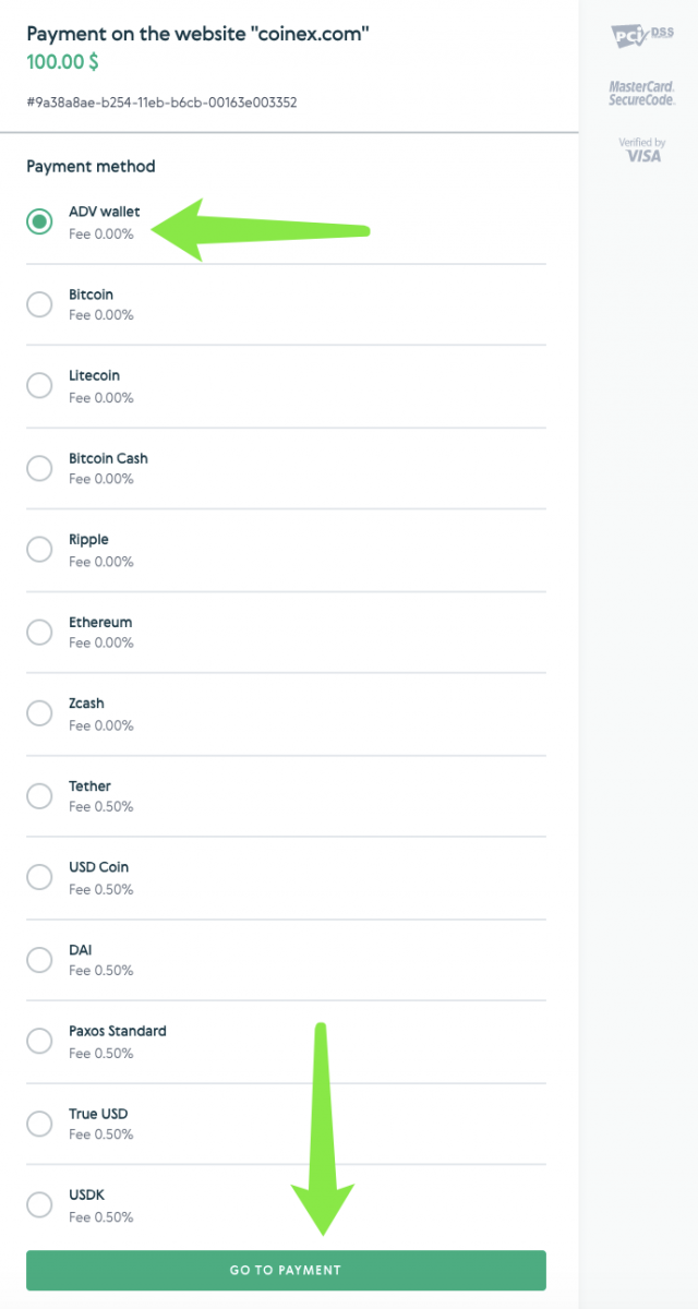 CoinEx හි AdvCash මගින් Crypto මිලදී ගන්නේ කෙසේද CoinEx හි AdvCash මගින් Crypto මිලදී ගන්නේ කෙසේද