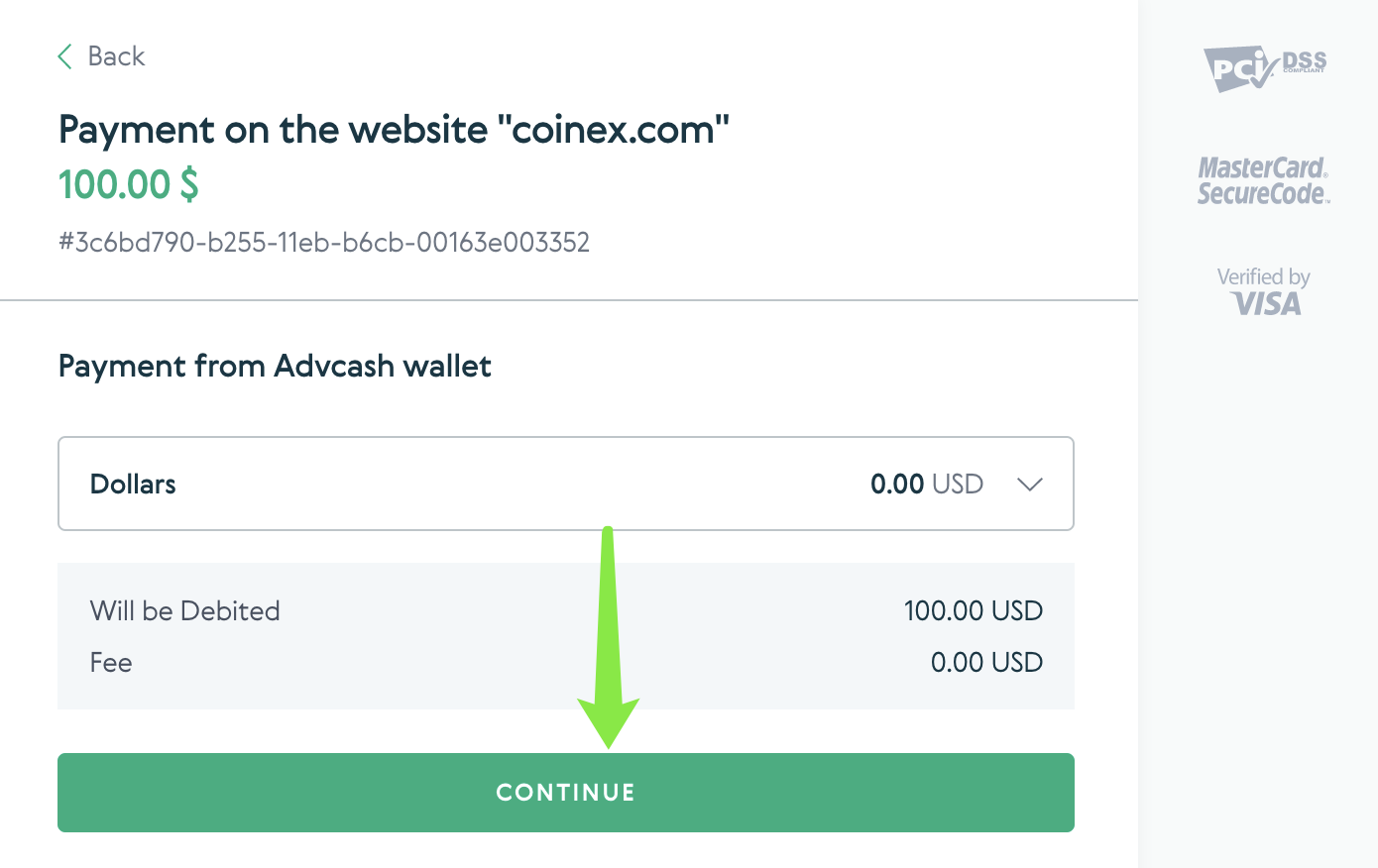 CoinEx හි AdvCash මගින් Crypto මිලදී ගන්නේ කෙසේද CoinEx හි AdvCash මගින් Crypto මිලදී ගන්නේ කෙසේද