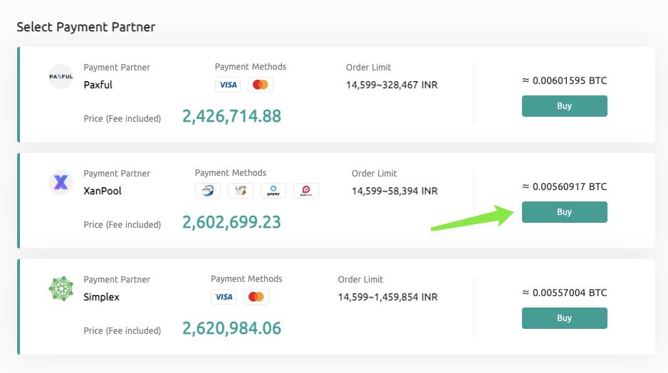 Sida loo iibsado Crypto XanPool gudaha CoinEx