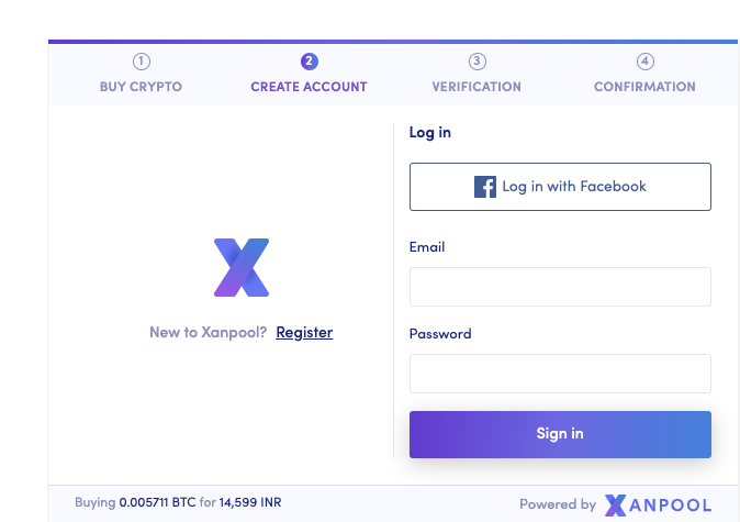 Sida loo iibsado Crypto XanPool gudaha CoinEx