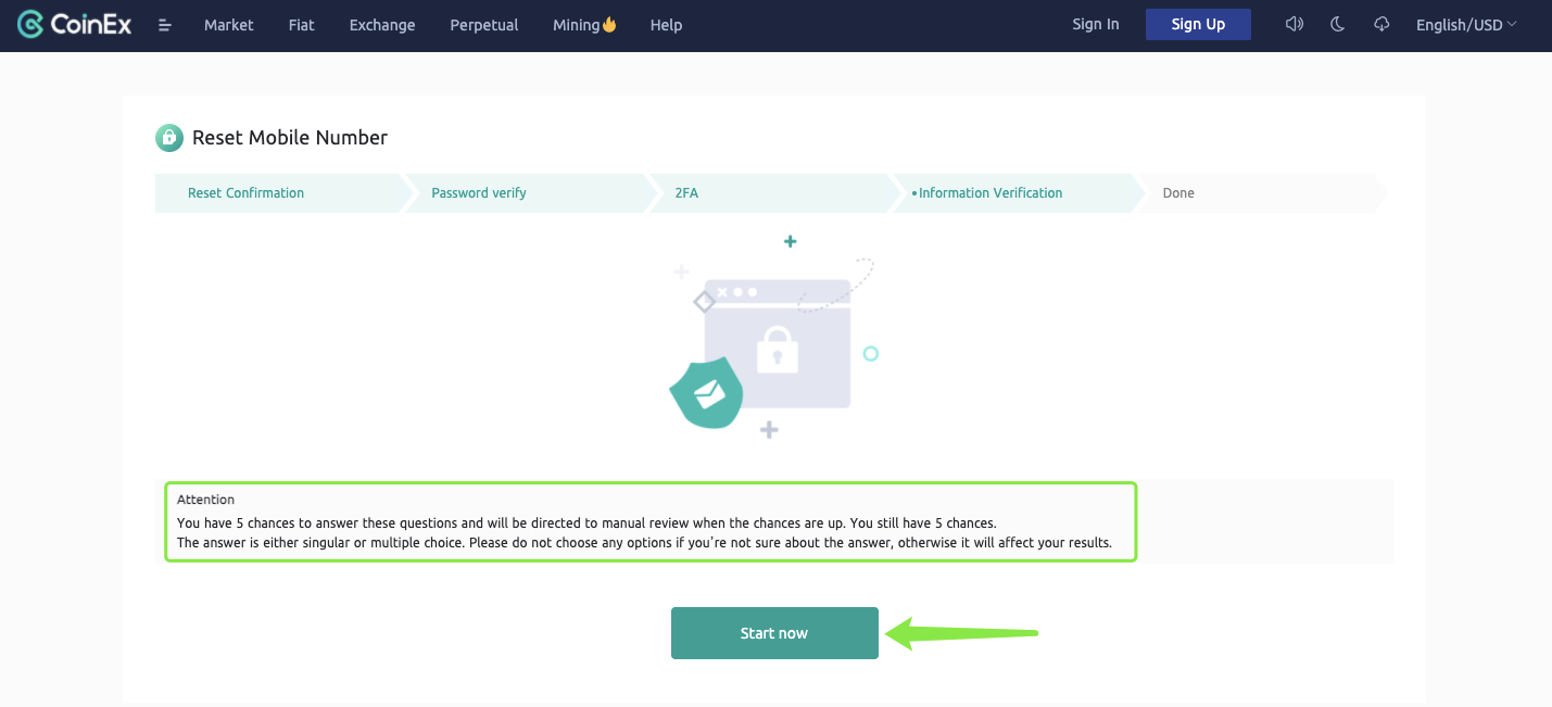CoinEx дахь утасны дугаарыг хэрхэн шинэчлэх/өөрчлөх вэ