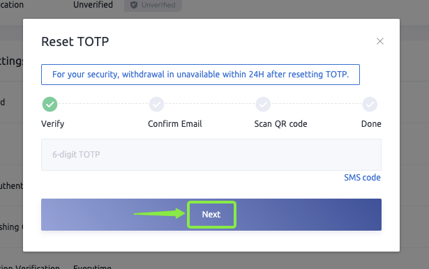Momwe Mungakhazikitsire / Kusintha Kutsimikizika kwa TOTP mu CoinEx Momwe Mungakhazikitsire / Kusintha Kutsimikizika kwa TOTP mu CoinEx