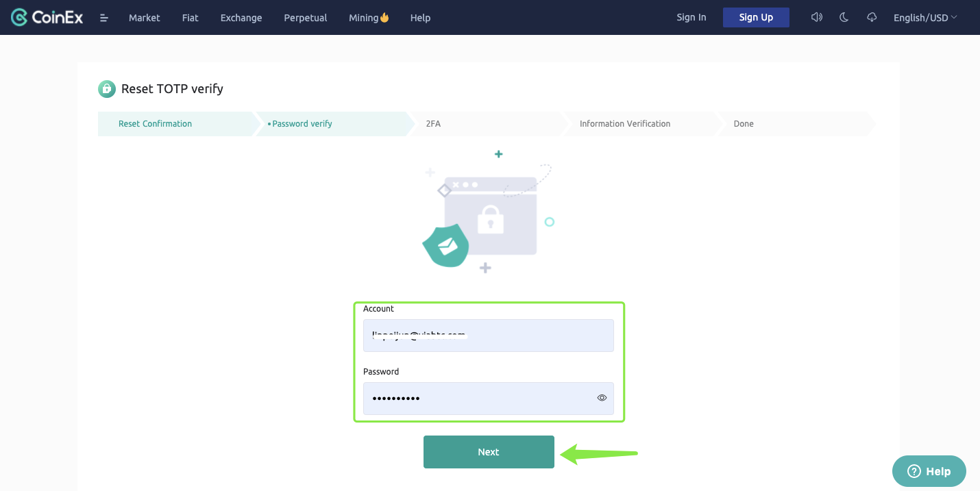 Momwe Mungakhazikitsire / Kusintha Kutsimikizika kwa TOTP mu CoinEx