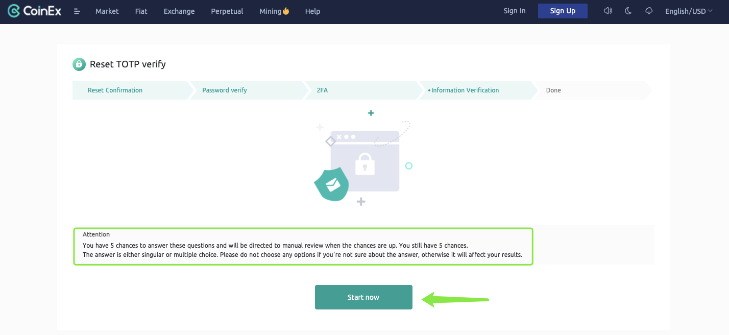 Momwe Mungakhazikitsire / Kusintha Kutsimikizika kwa TOTP mu CoinEx