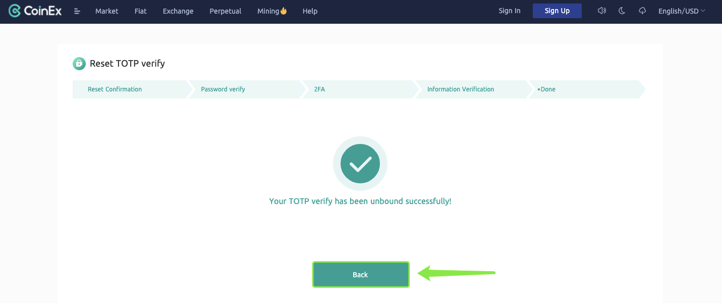Momwe Mungakhazikitsire / Kusintha Kutsimikizika kwa TOTP mu CoinEx Momwe Mungakhazikitsire / Kusintha Kutsimikizika kwa TOTP mu CoinEx