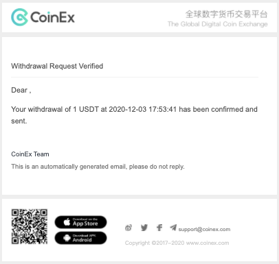 How To Withdraw in CoinEx